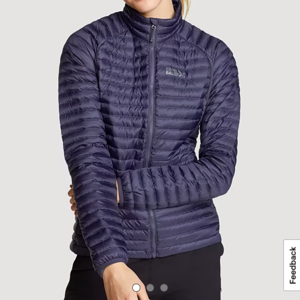Eddie Bauer Women's Red Puffer Jacket Women's MicroTherm® 2.0 Down Jacket XS